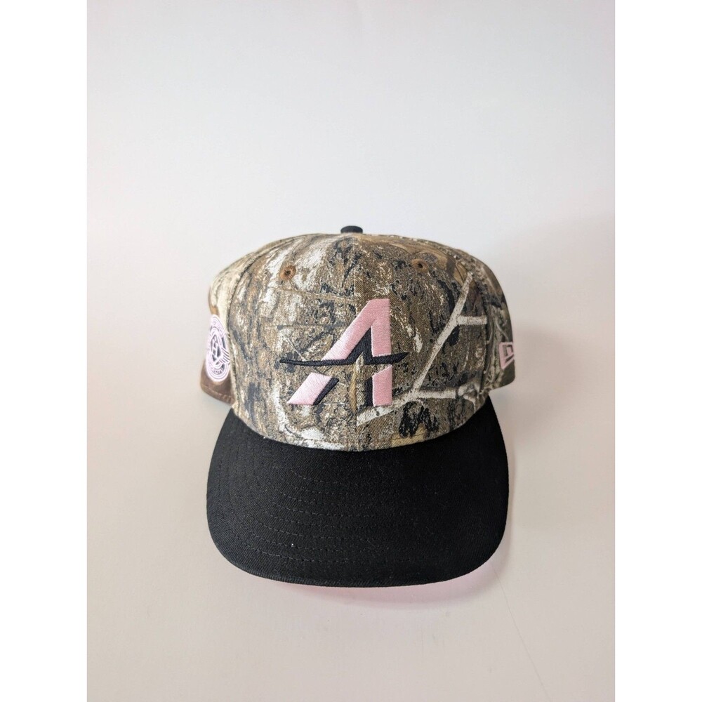 Houston Astros Camo Space City Patch New Era 59FIFTY Fitted 7 5/8 Cap Pink UV